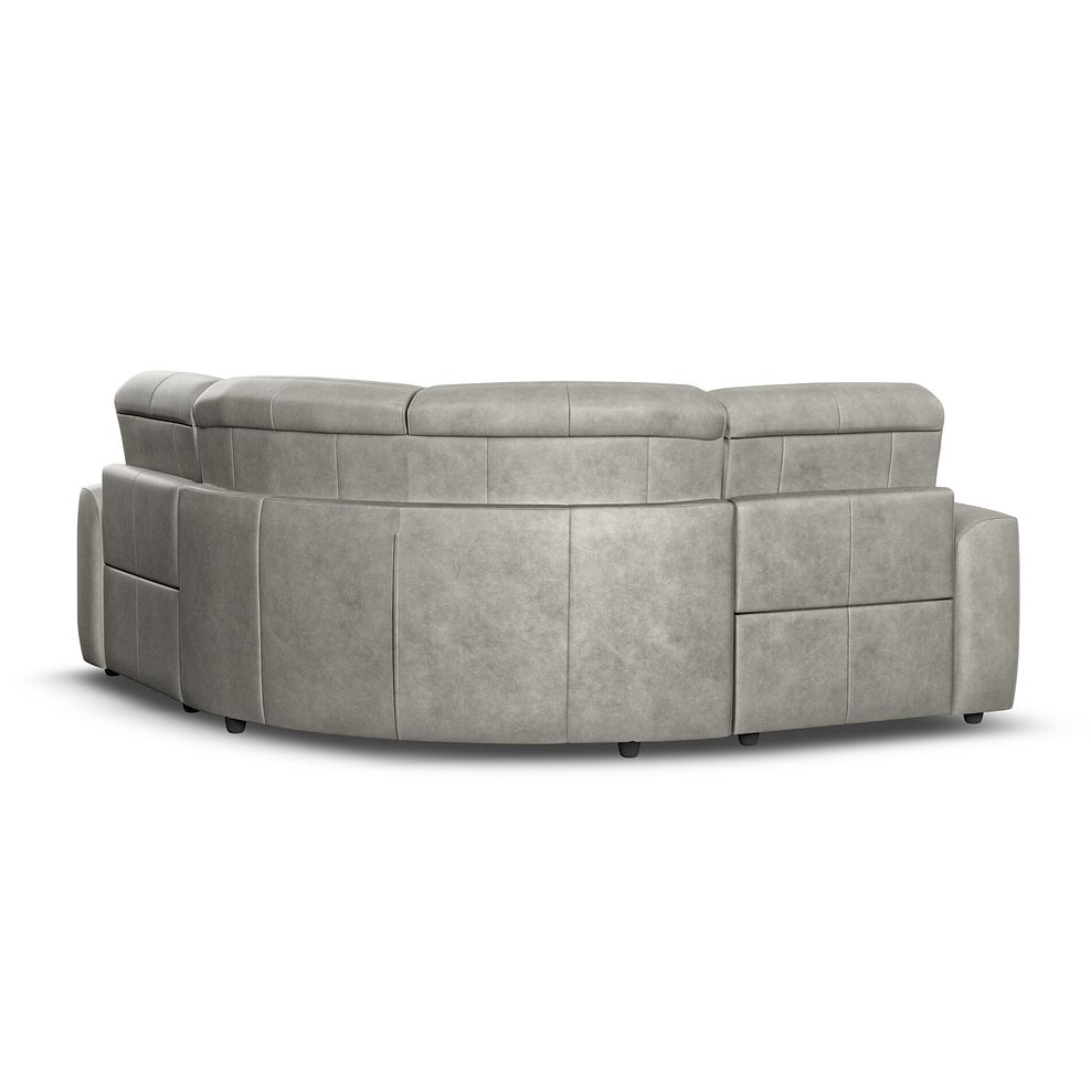 Cohen Group 1 Electric Recliner in Virgo Platinum Leather 5