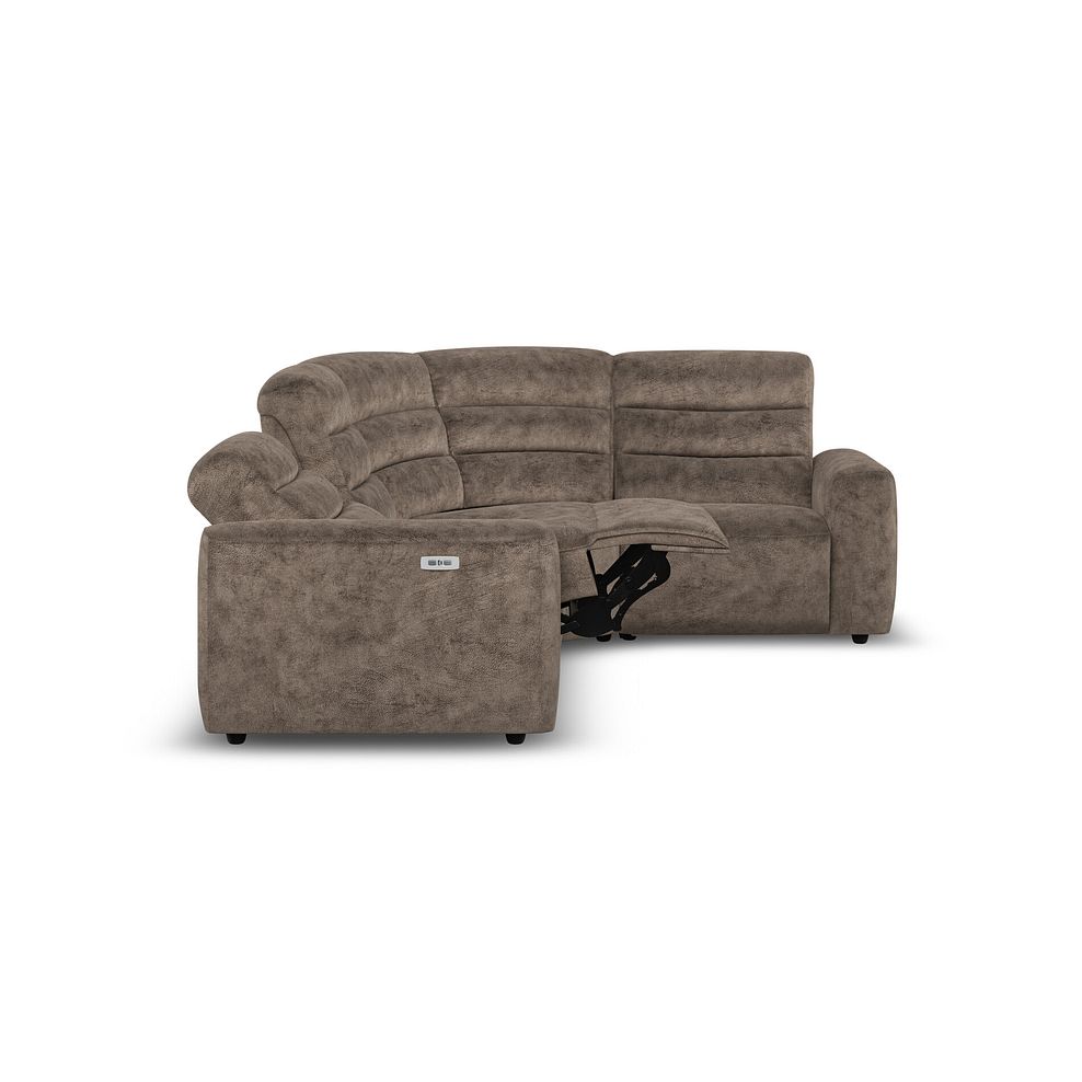 Cohen Group 2 Electric Recliner - Left Hand in  Dapple Chocolate Fabric 8