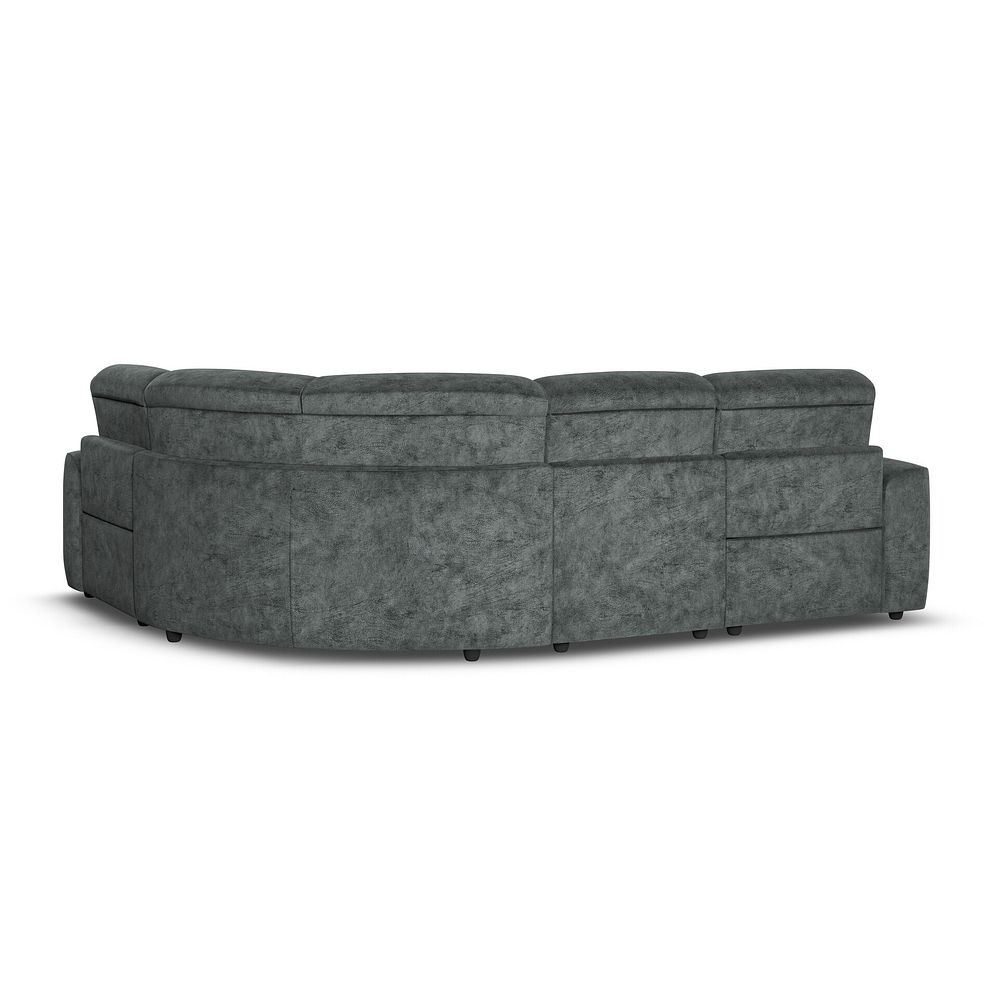 Cohen Group 2 Electric Recliner - Left Hand in Dapple Grey Fabric 6