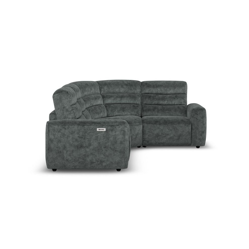 Cohen Group 2 Electric Recliner - Left Hand in Dapple Grey Fabric 7