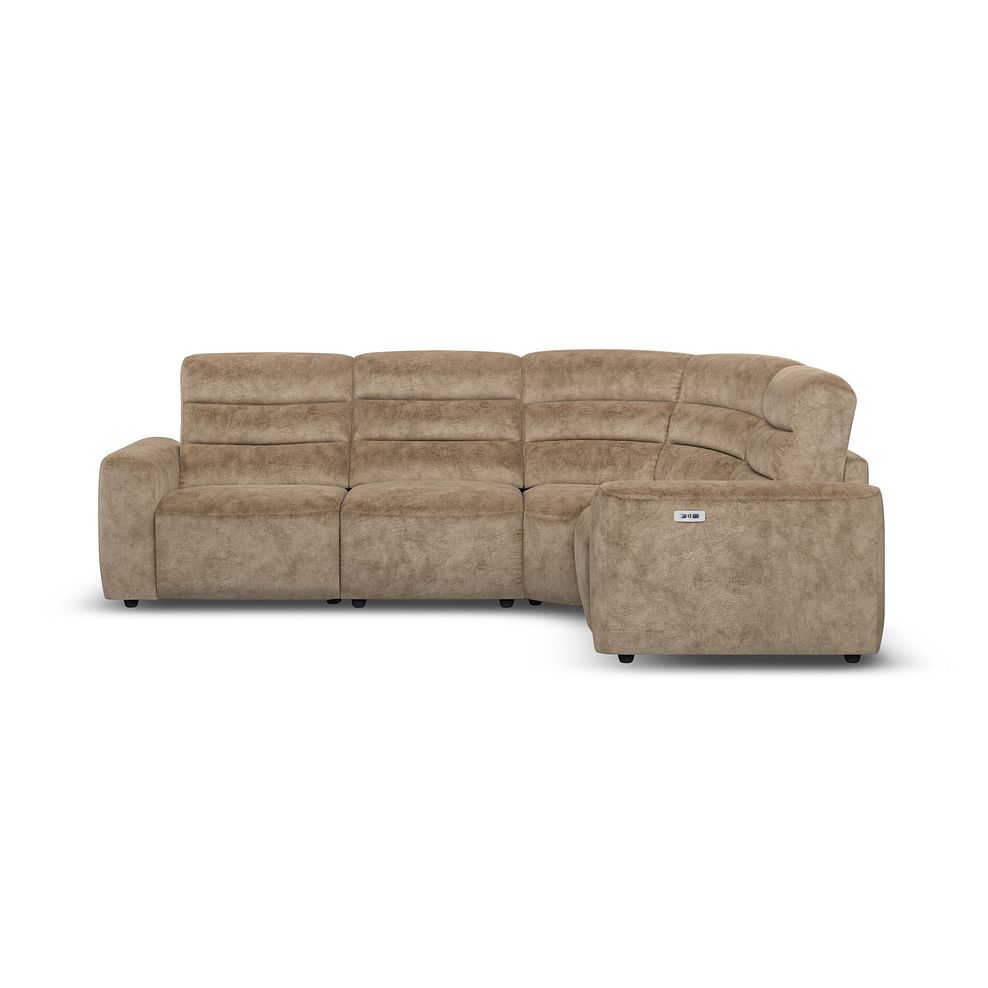 Cohen Group 2 Electric Recliner - Left Hand in Dapple Taupe Fabric 5