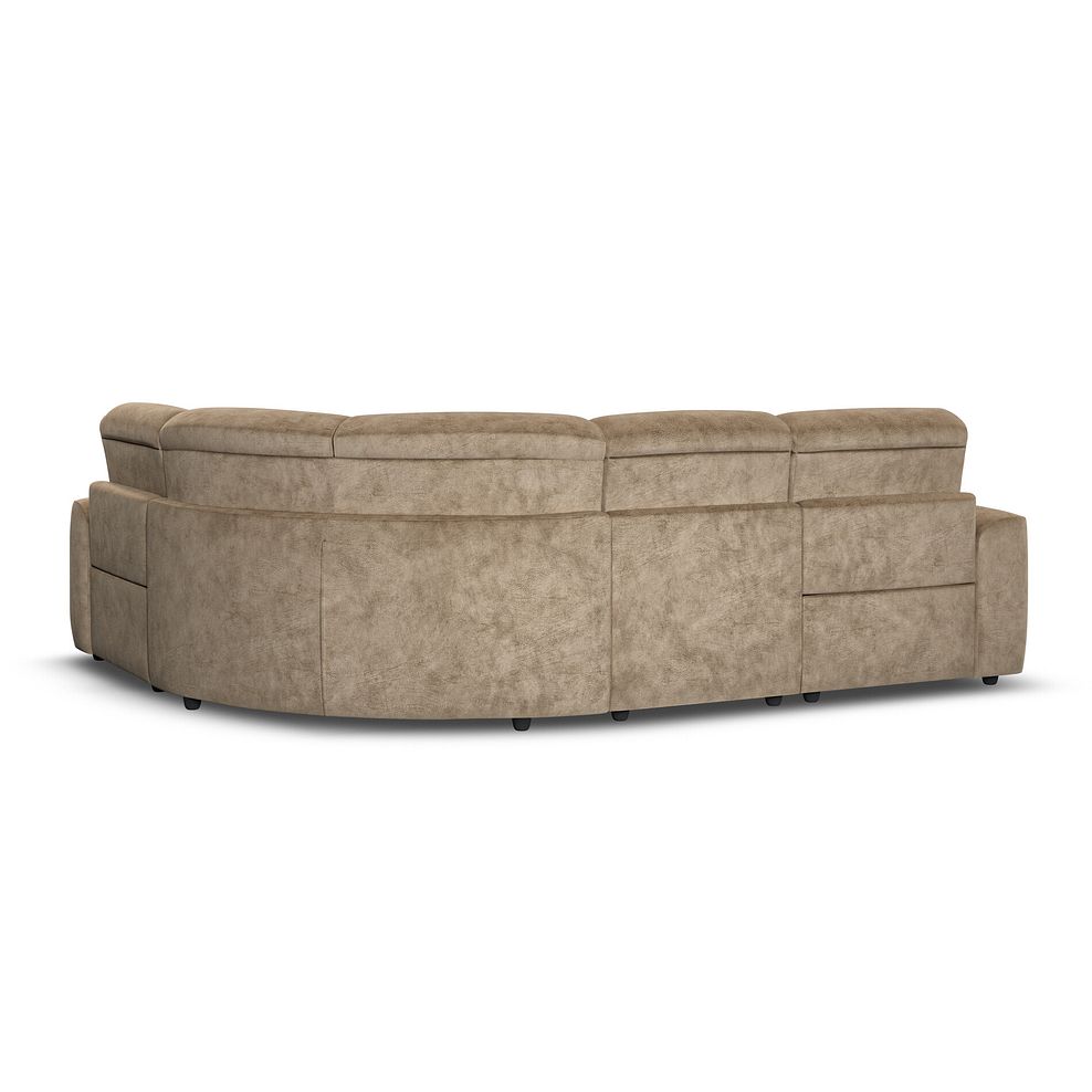 Cohen Group 2 Electric Recliner - Left Hand in Dapple Taupe Fabric 6