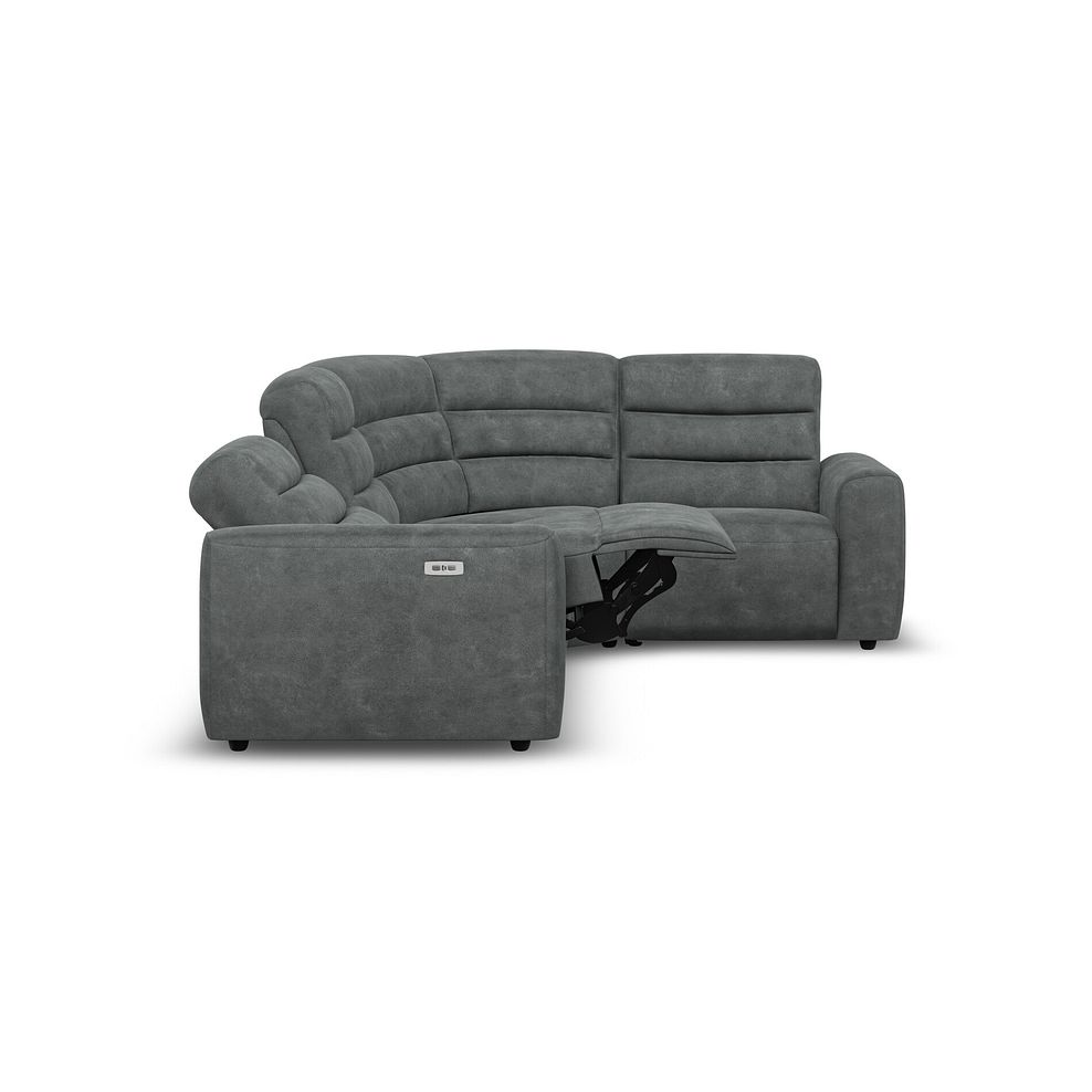 Cohen Group 2 Electric Recliner - Left Hand in Miller Grey Fabric 8