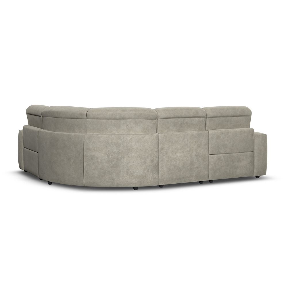 Cohen Group 2 Electric Recliner - Left Hand in Miller Taupe Fabric 6