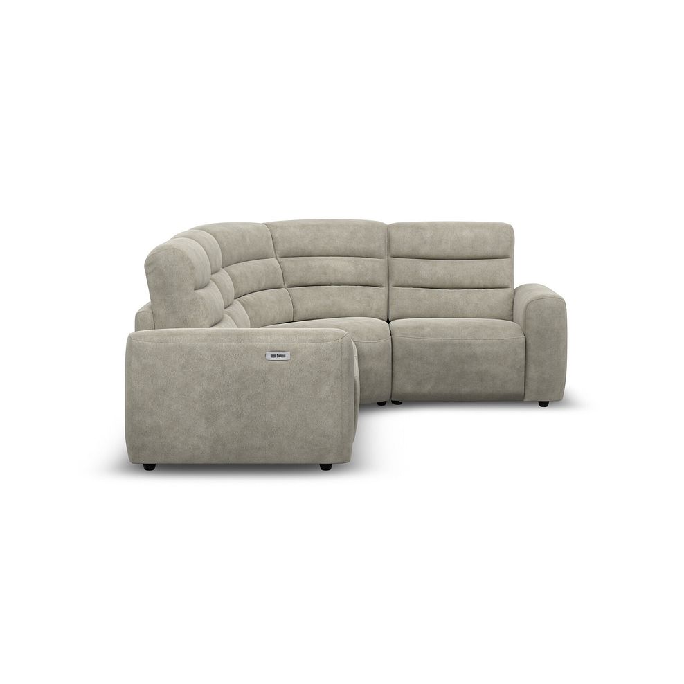 Cohen Group 2 Electric Recliner - Left Hand in Miller Taupe Fabric 7