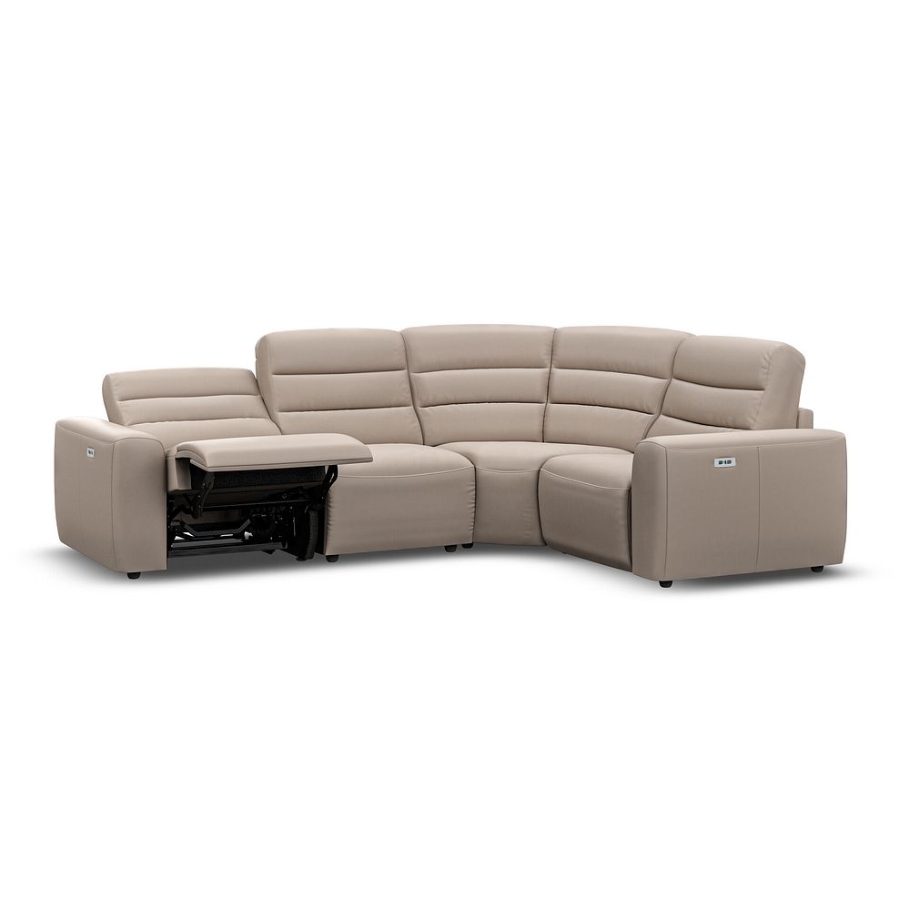 Cohen Group 2 Electric Recliner - Left Hand in Virgo Buff Leather 3