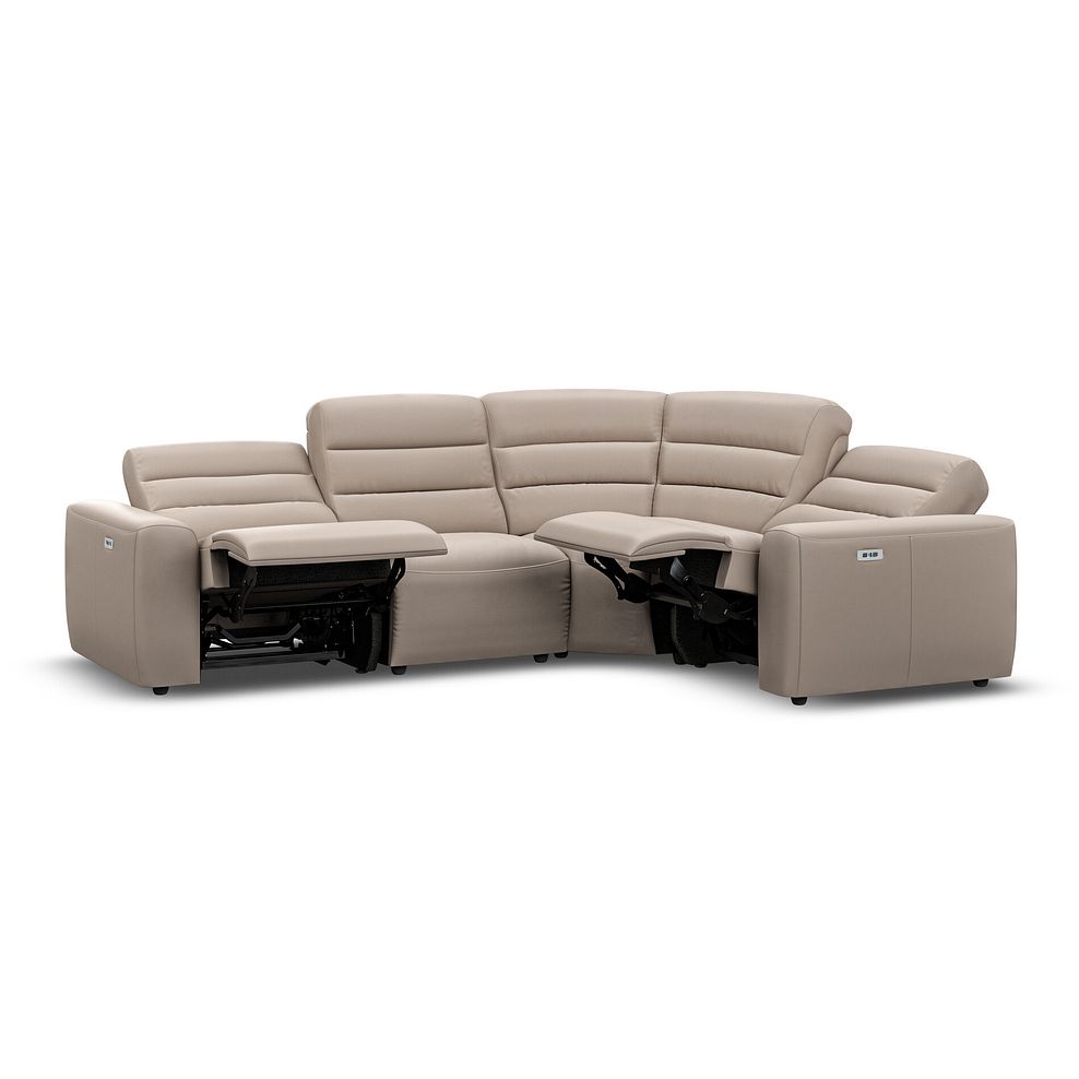 Cohen Group 2 Electric Recliner - Left Hand in Virgo Buff Leather 4