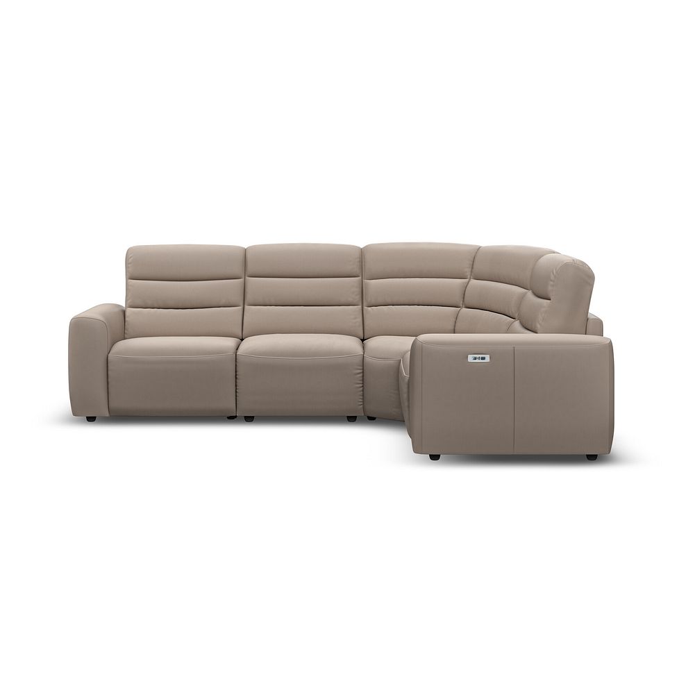 Cohen Group 2 Electric Recliner - Left Hand in Virgo Buff Leather 5