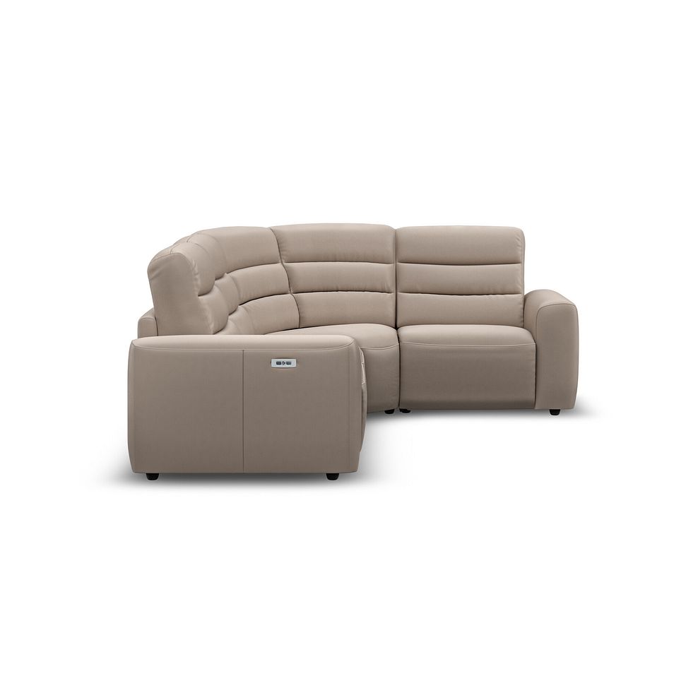 Cohen Group 2 Electric Recliner - Left Hand in Virgo Buff Leather 7