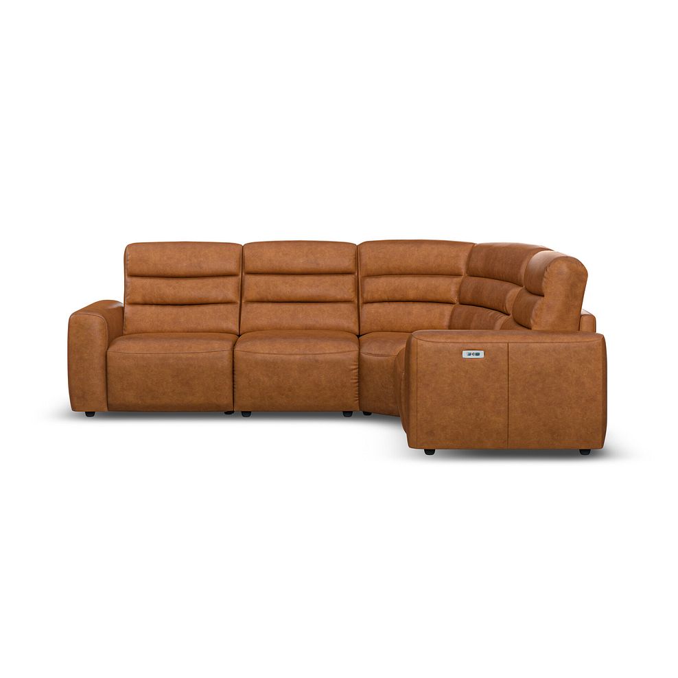 Cohen Group 2 Electric Recliner - Left Hand in Virgo Cognac Leather 5