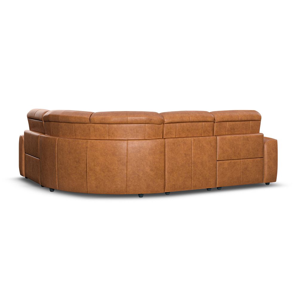 Cohen Group 2 Electric Recliner - Left Hand in Virgo Cognac Leather 6