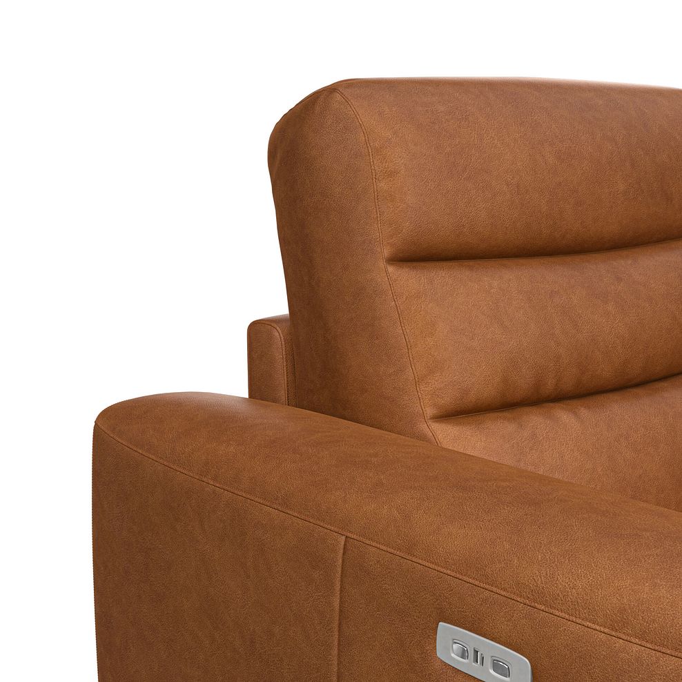 Cohen Group 2 Electric Recliner - Left Hand in Virgo Cognac Leather 10
