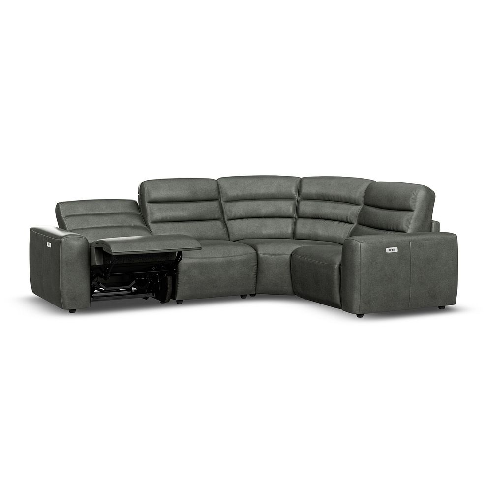 Cohen Group 2 Electric Recliner - Left Hand in Virgo Lead Leather 3