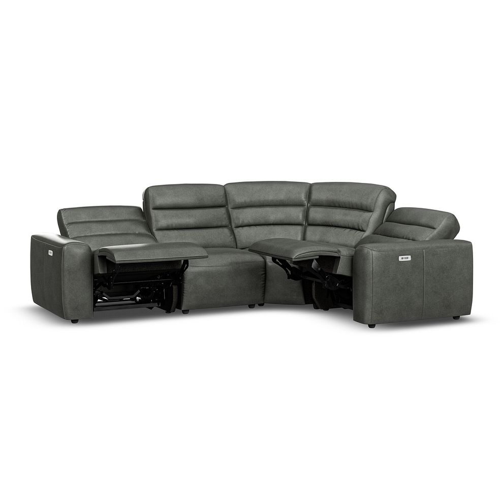 Cohen Group 2 Electric Recliner - Left Hand in Virgo Lead Leather 4