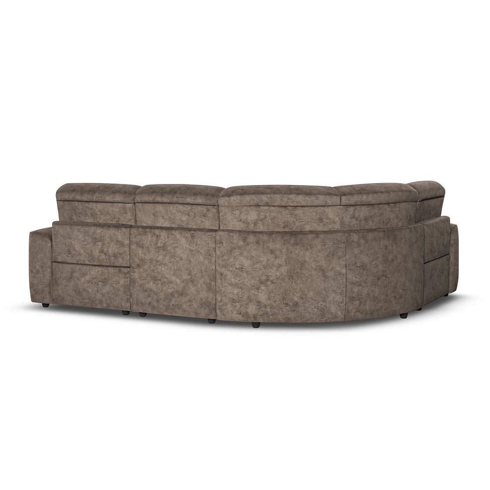 Cohen Group 2 Electric Recliner - Right Hand in Dapple Chocolate Fabric 6