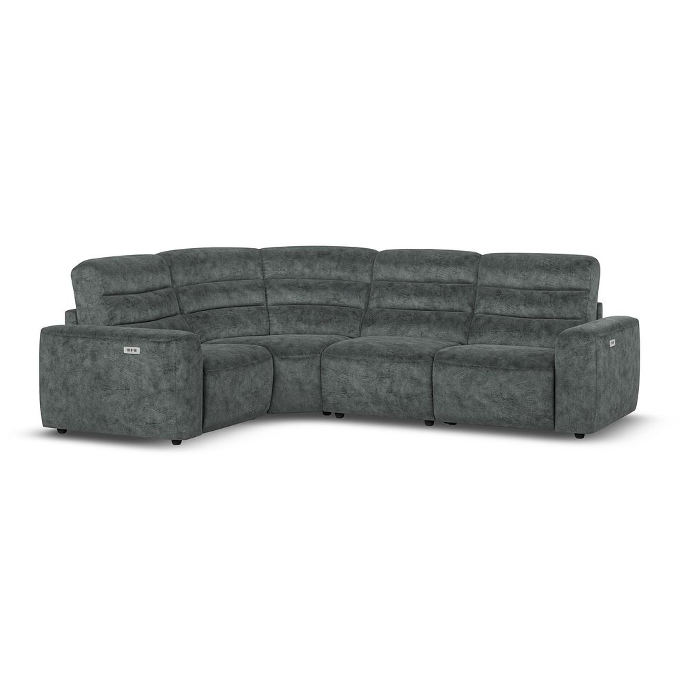 Cohen Group 2 Electric Recliner - Right Hand in Dapple Grey Fabric 1