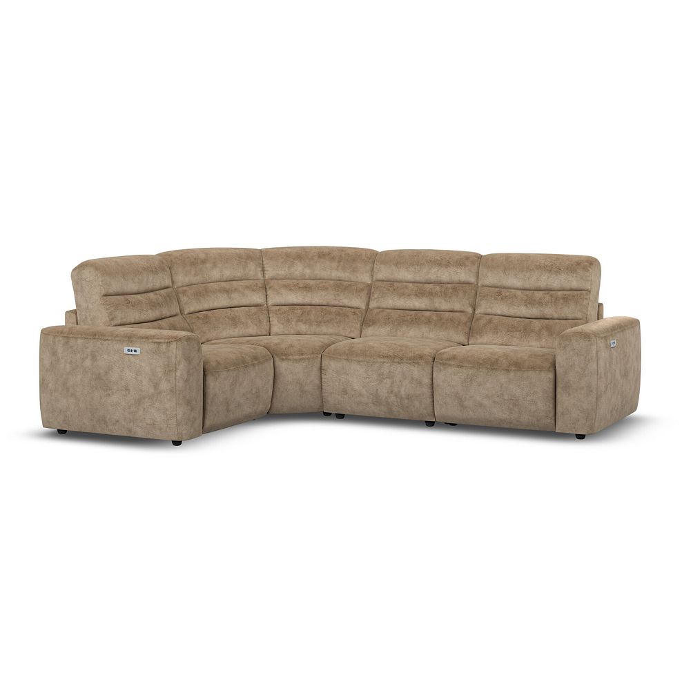 Cohen Group 2 Electric Recliner - Right Hand in Dapple Taupe Fabric 1