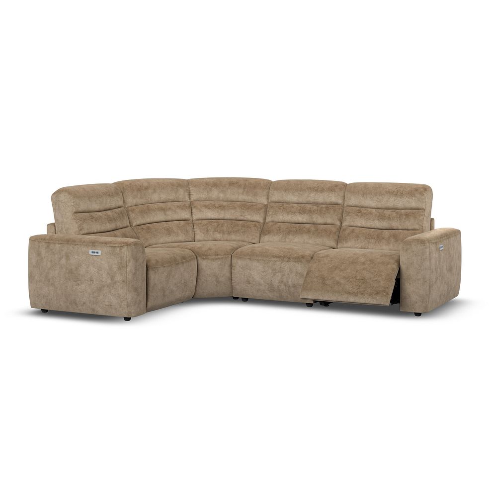 Cohen Group 2 Electric Recliner - Right Hand in Dapple Taupe Fabric 2