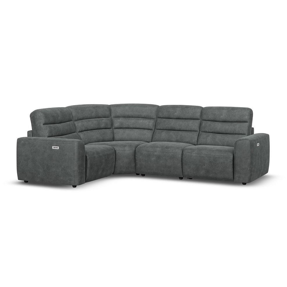 Cohen Group 2 Electric Recliner - Right Hand in Miller Grey Fabric 1