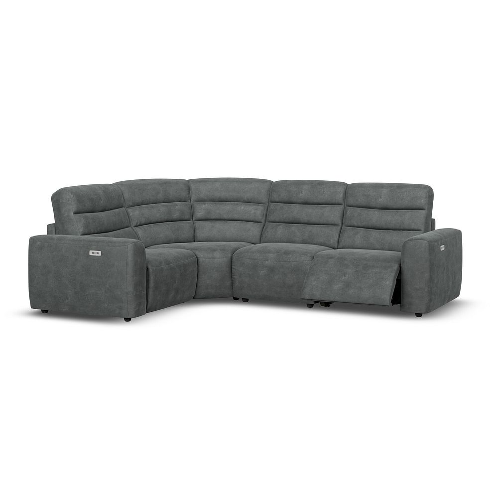 Cohen Group 2 Electric Recliner - Right Hand in Miller Grey Fabric 2