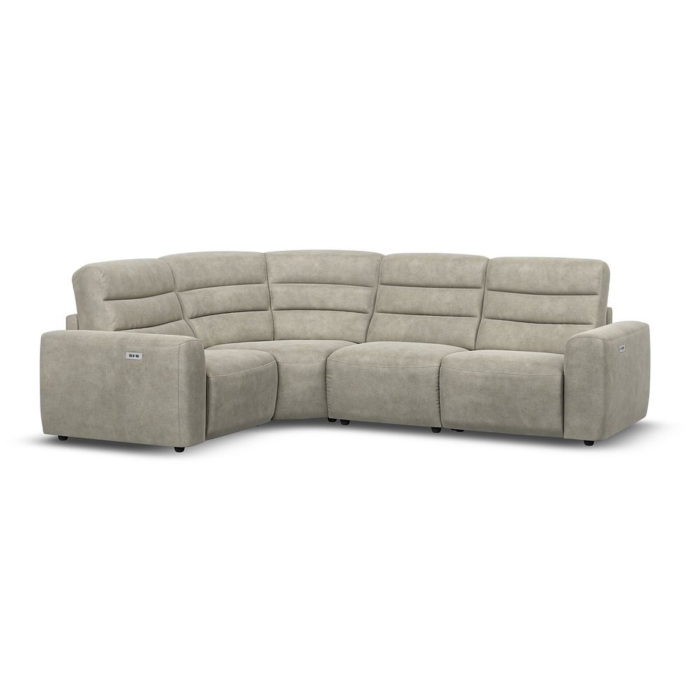 Cohen Group 2 Electric Recliner - Right Hand in Miller Taupe Fabric 1