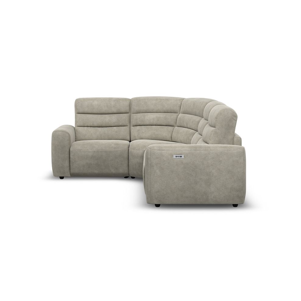 Cohen Group 2 Electric Recliner - Right Hand in Miller Taupe Fabric 7