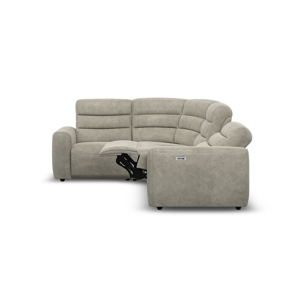 Cohen Group 2 Electric Recliner - Right Hand in Miller Taupe Fabric 8