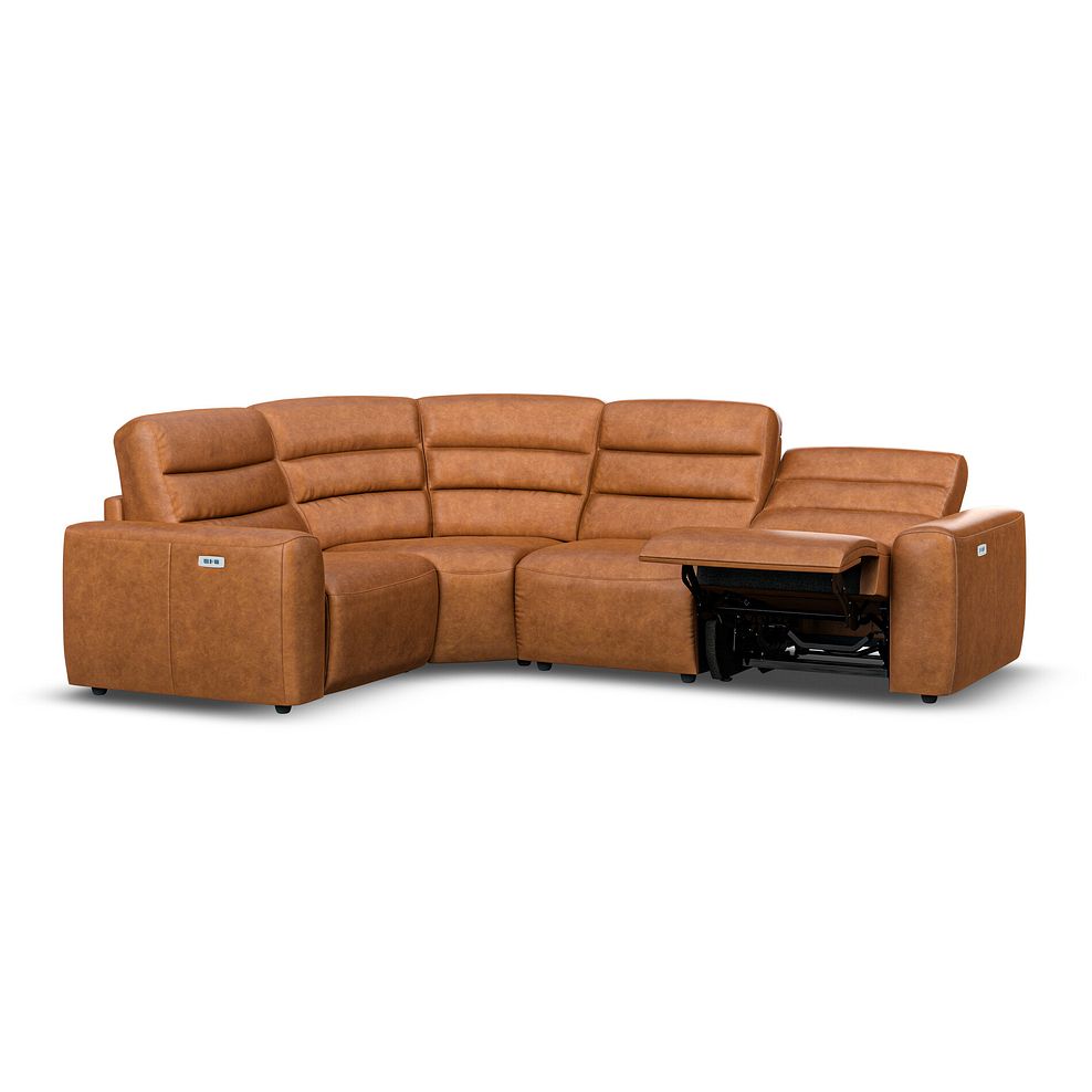 Cohen Group 2 Electric Recliner - Right Hand in Virgo Cognac Leather 3