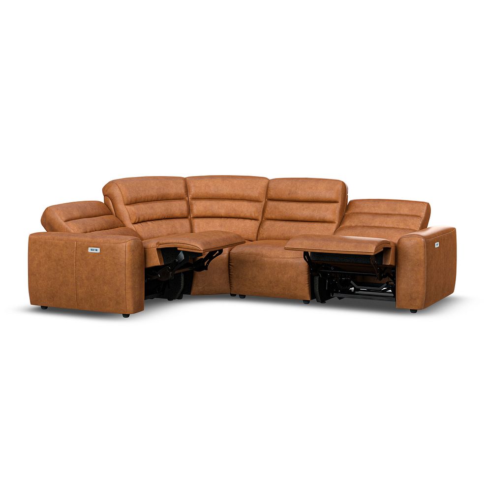 Cohen Group 2 Electric Recliner - Right Hand in Virgo Cognac Leather 4
