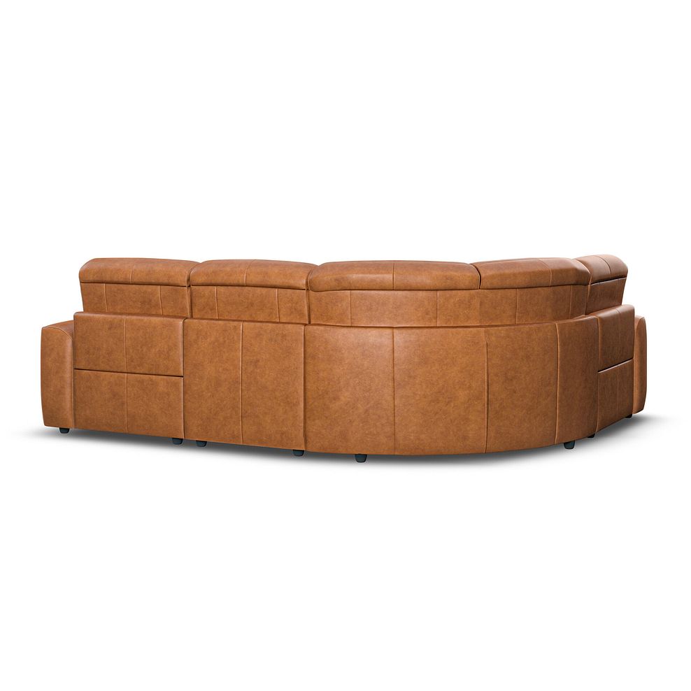 Cohen Group 2 Electric Recliner - Right Hand in Virgo Cognac Leather 6