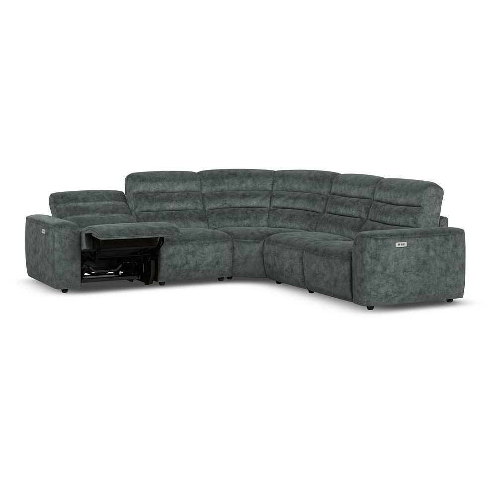 Cohen Group 3 Electric Recliner in Dapple Grey Fabric 3