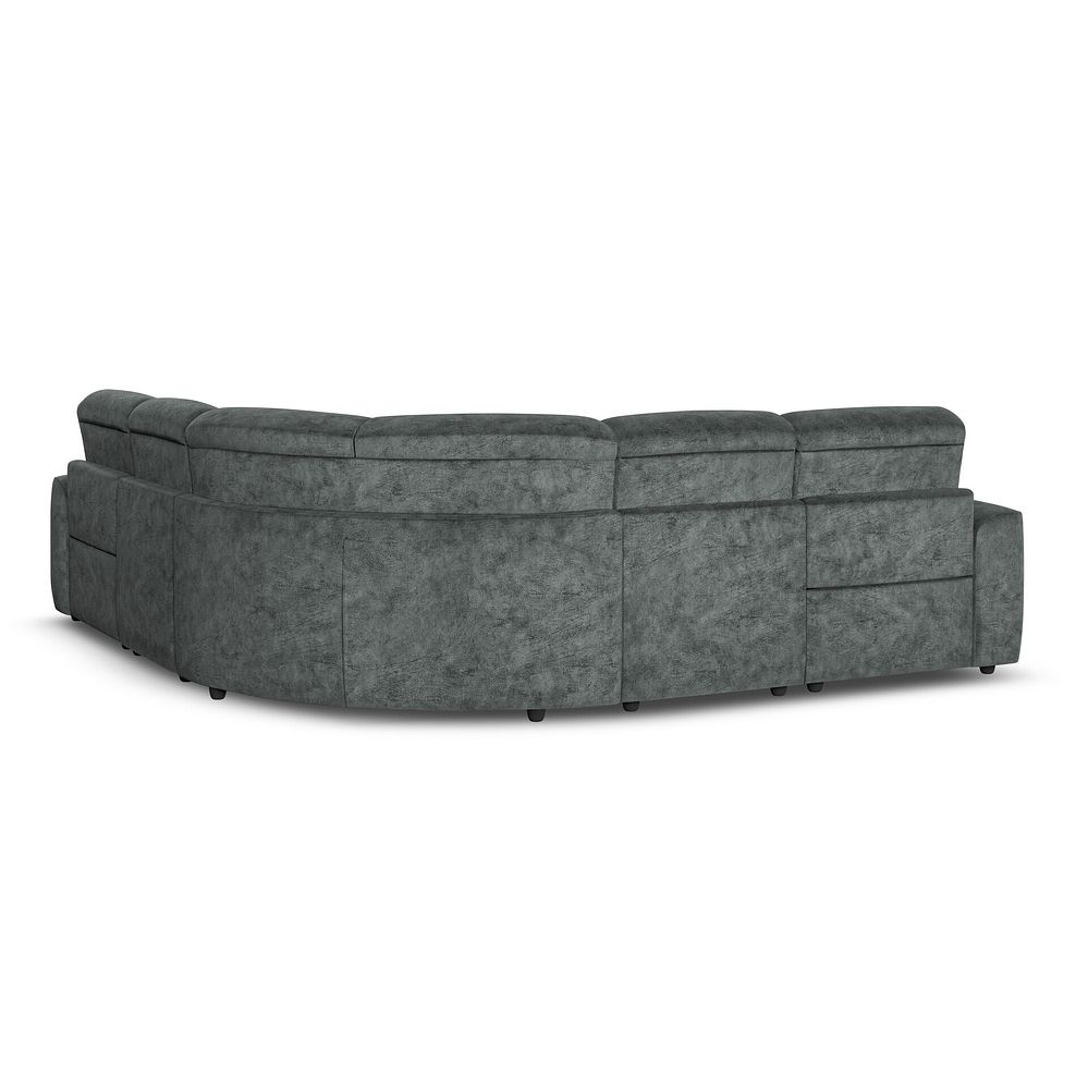 Cohen Group 3 Electric Recliner in Dapple Grey Fabric 6