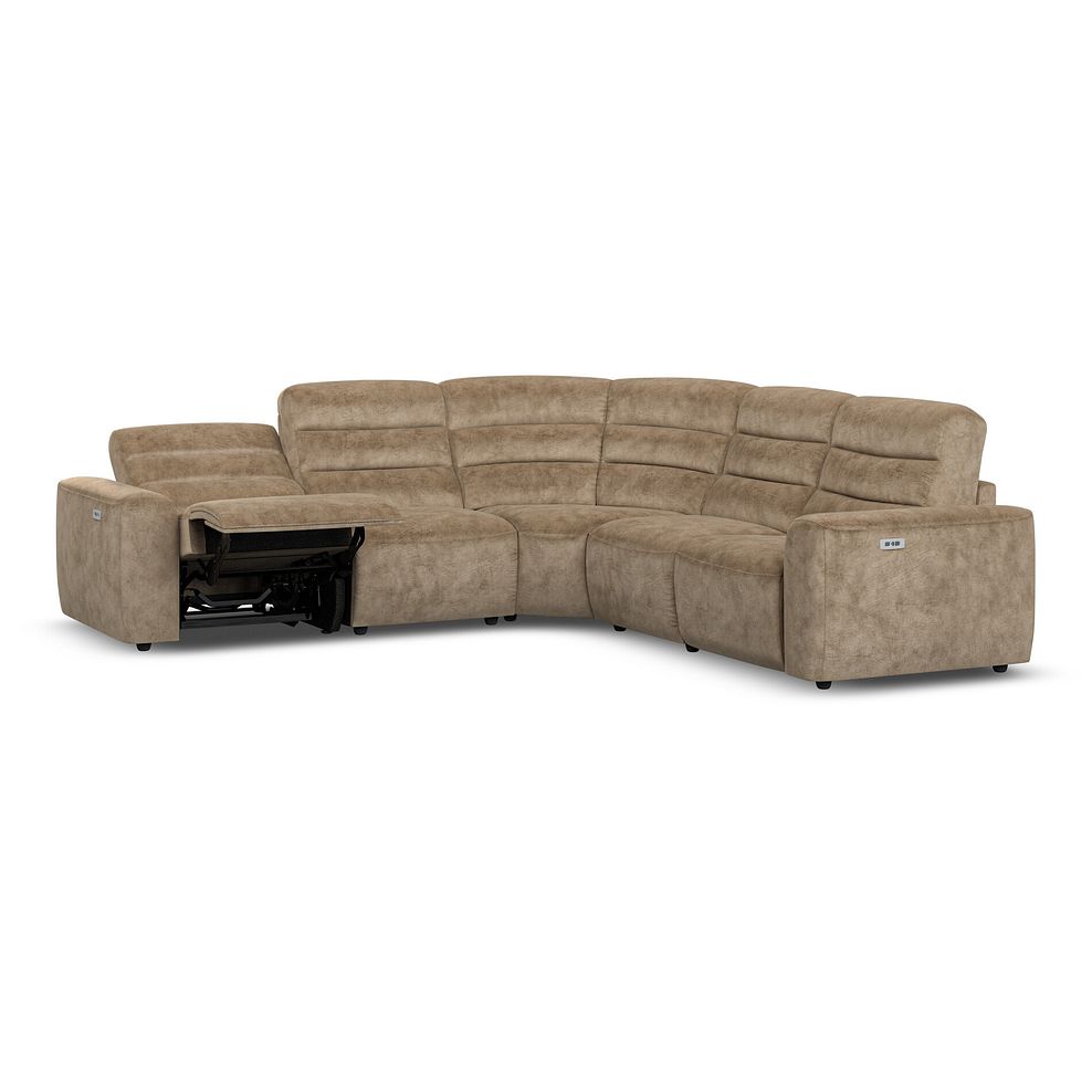 Cohen Group 3 Electric Recliner in Dapple Taupe Fabric 3