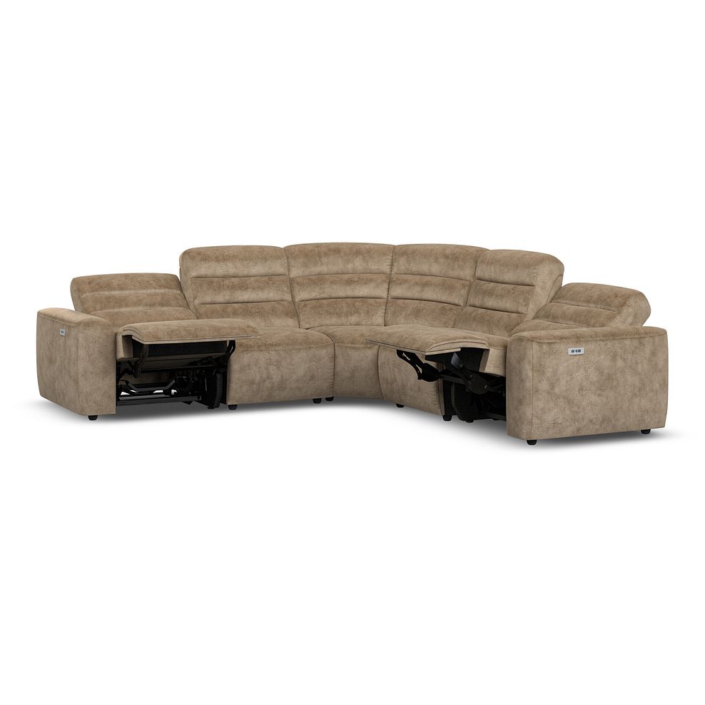 Cohen Group 3 Electric Recliner in Dapple Taupe Fabric 4