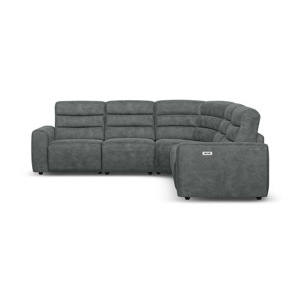 Cohen Group 3 Electric Recliner in Miller Grey Fabric 5