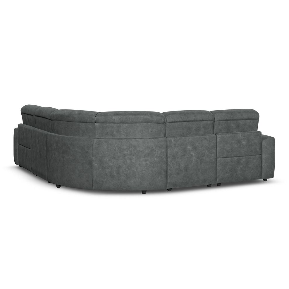 Cohen Group 3 Electric Recliner in Miller Grey Fabric 6