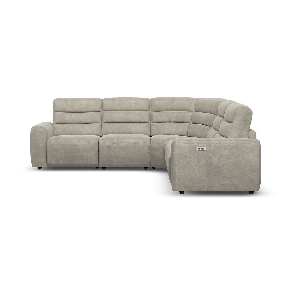 Cohen Group 3 Electric Recliner in Miller Taupe Fabric 5