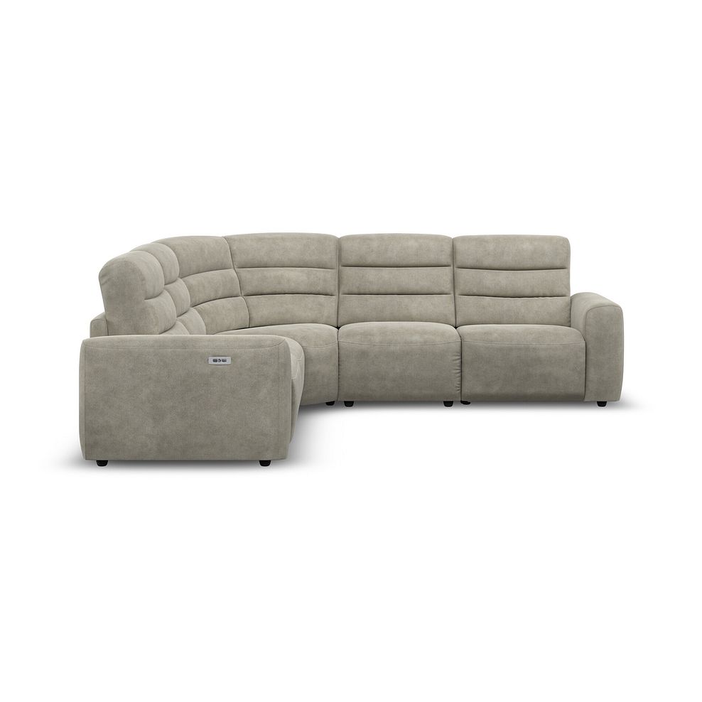 Cohen Group 3 Electric Recliner in Miller Taupe Fabric 7