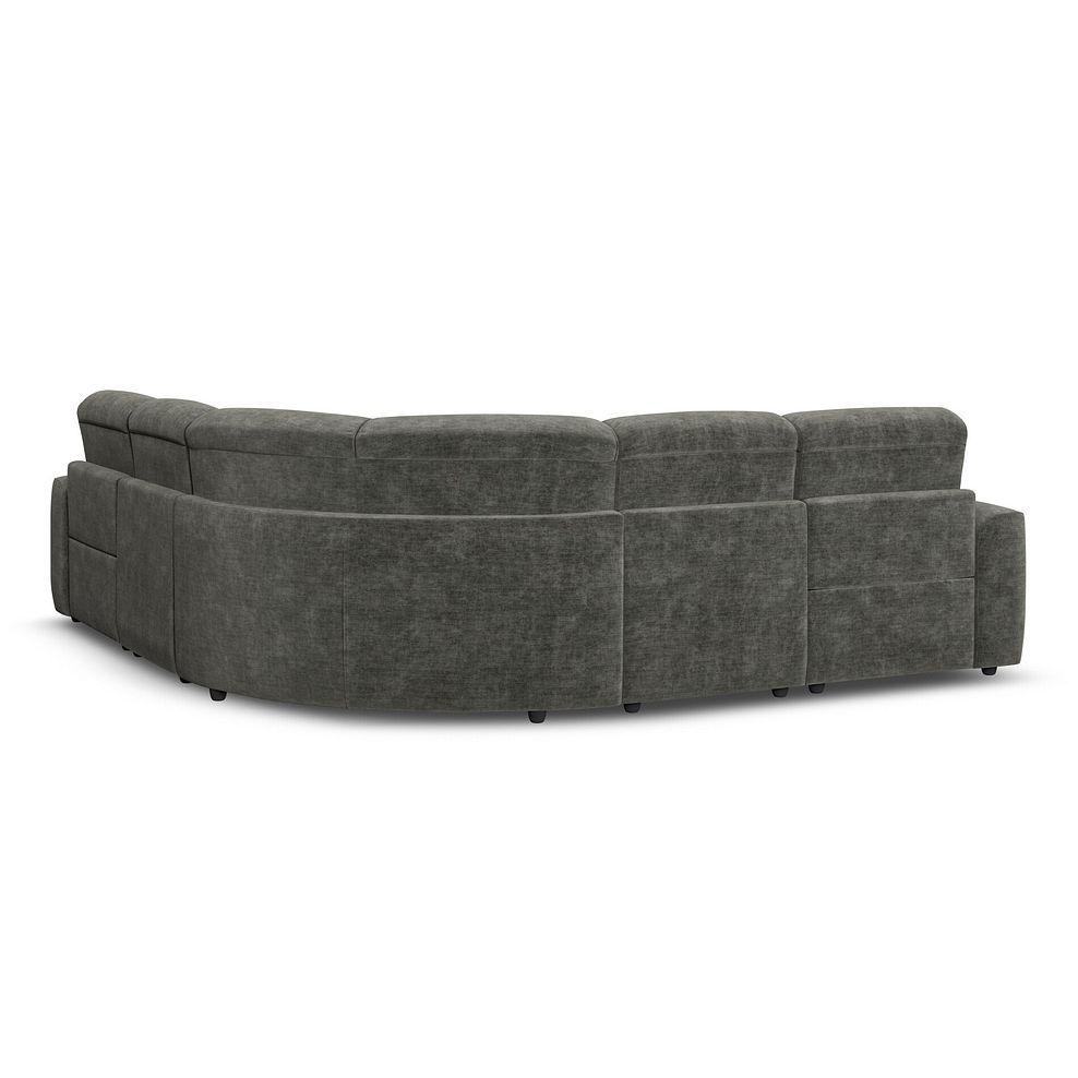 Cohen Group 3 Electric Recliner in Plush Charcoal Fabric 6