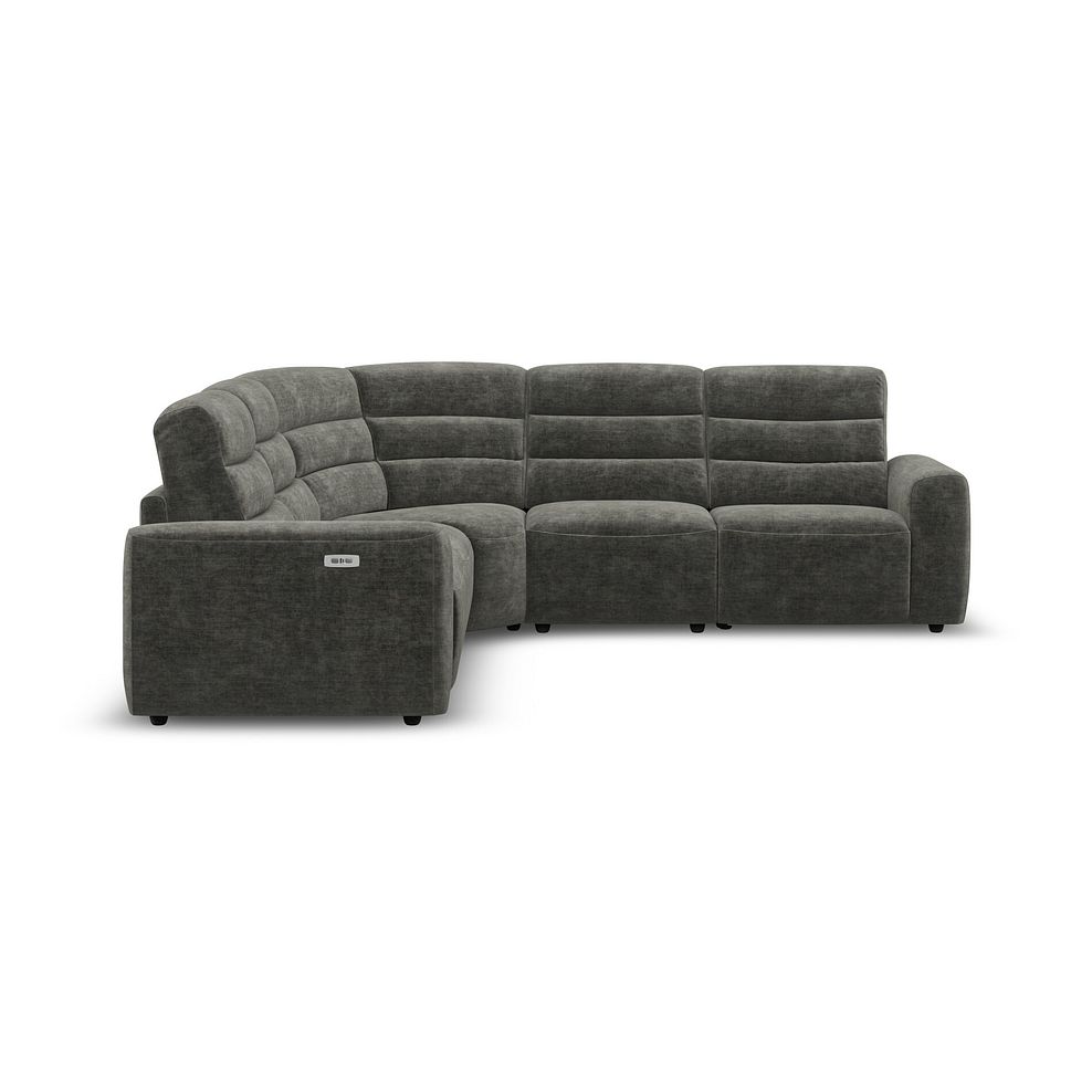 Cohen Group 3 Electric Recliner in Plush Charcoal Fabric 7