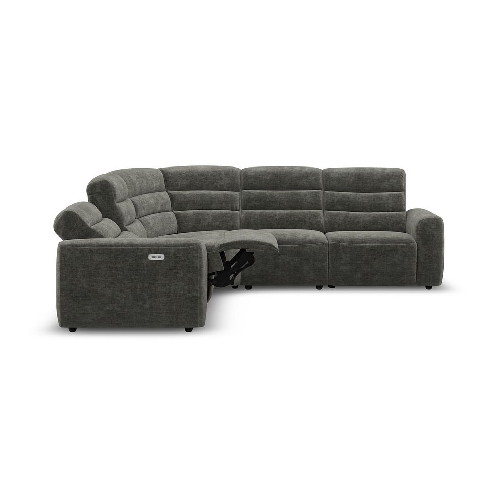 Cohen Group 3 Electric Recliner in Plush Charcoal Fabric 8