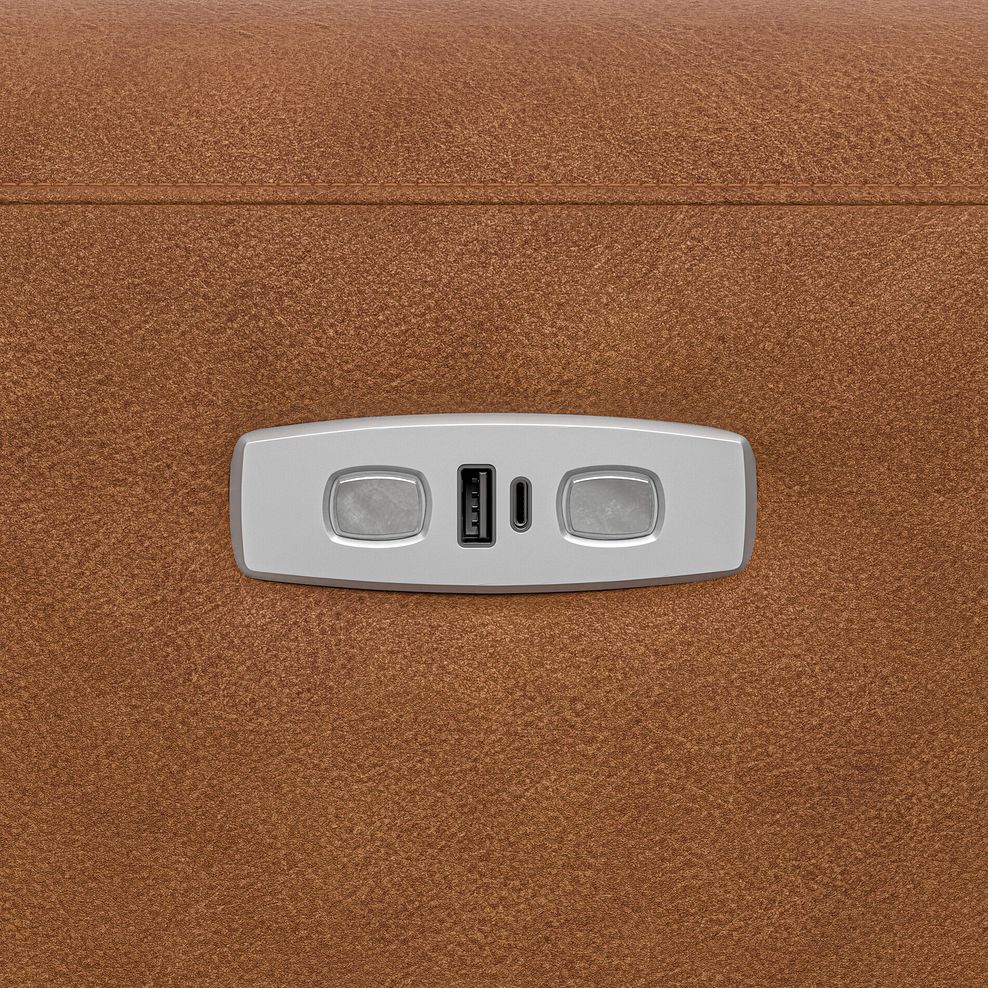 Cohen Group 3 ELectric Recliner in Virgo Cognac Leather 11