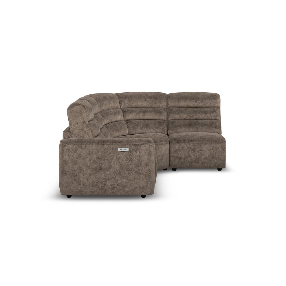 Cohen Group 4 Electric Recliner in Dapple Chocolate Fabric 6