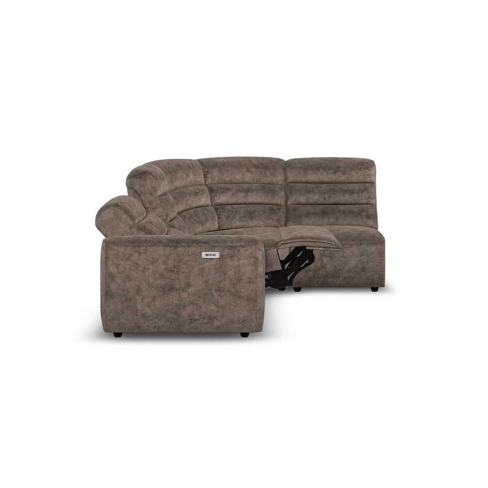 Cohen Group 4 Electric Recliner in Dapple Chocolate Fabric 7