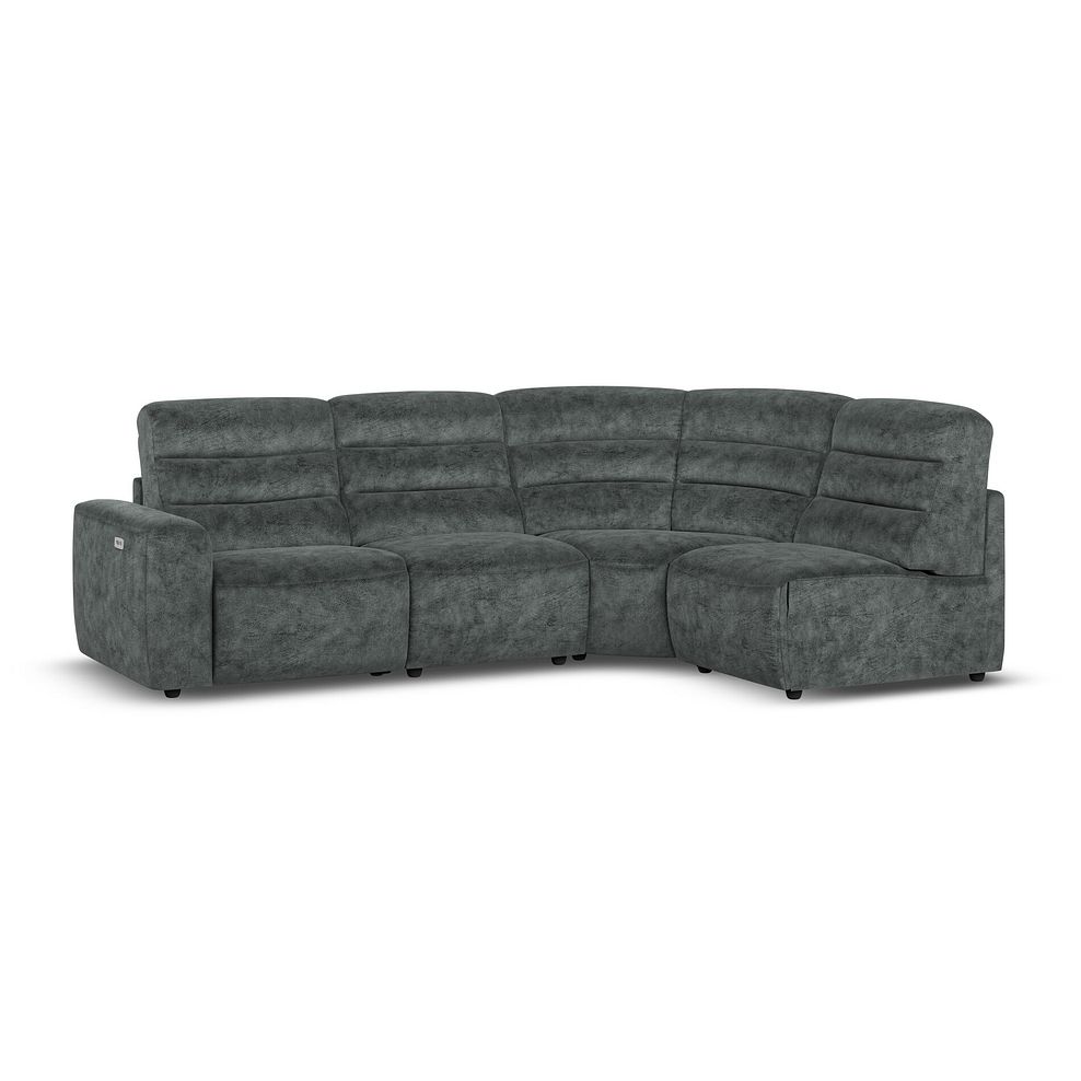 Cohen Group 4 Electric Recliner in Dapple Grey Fabric 1