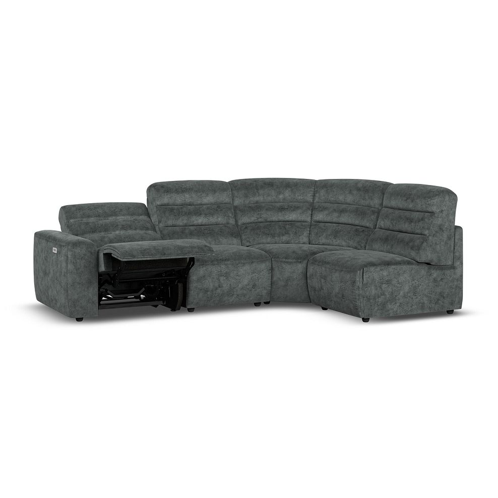Cohen Group 4 Electric Recliner in Dapple Grey Fabric 3
