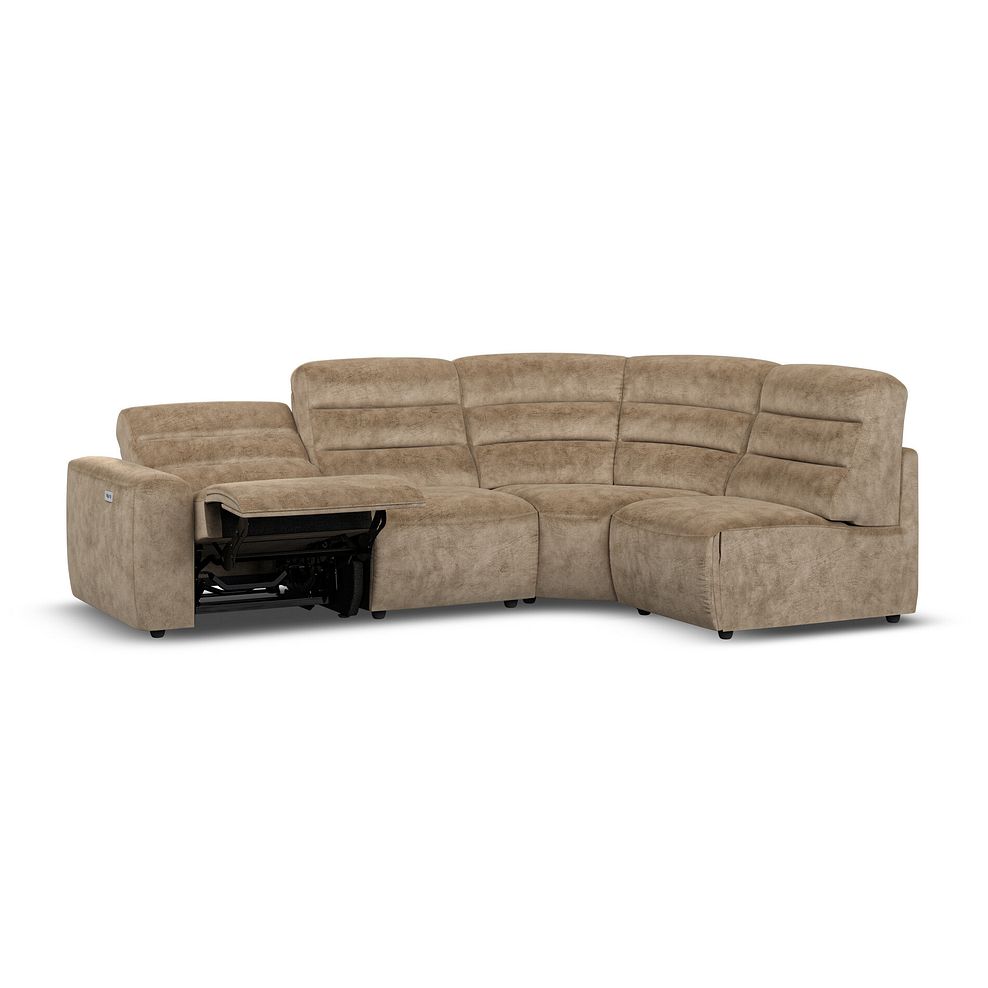 Cohen Group 4 Electric Recliner in Dapple Taupe Fabric 3