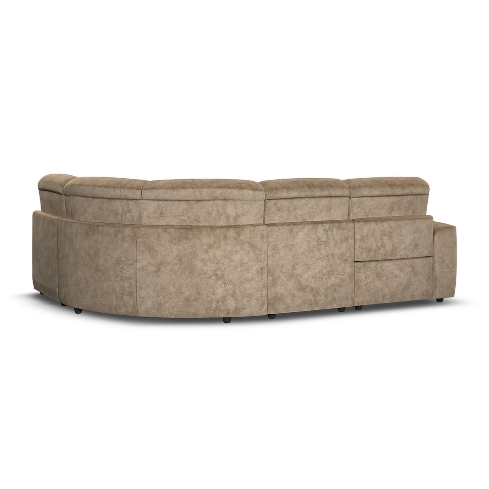 Cohen Group 4 Electric Recliner in Dapple Taupe Fabric 5