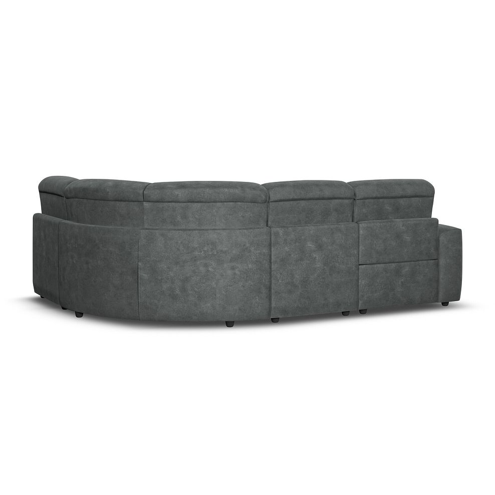 Cohen Group 4 Electric Recliner in Miller Grey Fabric 5