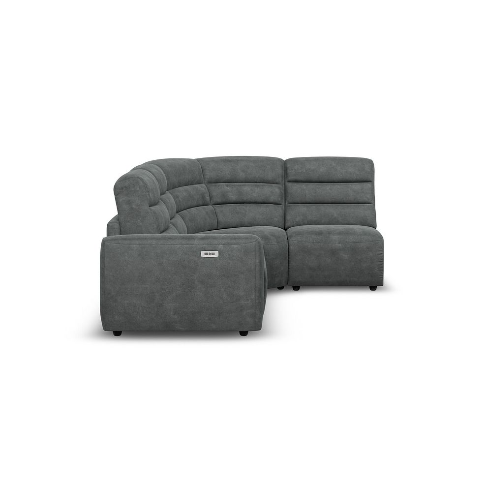 Cohen Group 4 Electric Recliner in Miller Grey Fabric 6